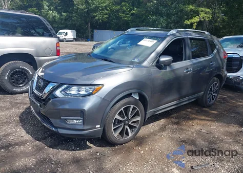 2019 Nissan Rogue Sl z USA, uszkodzony, nr VIN 5N1AT2MV6KC795937